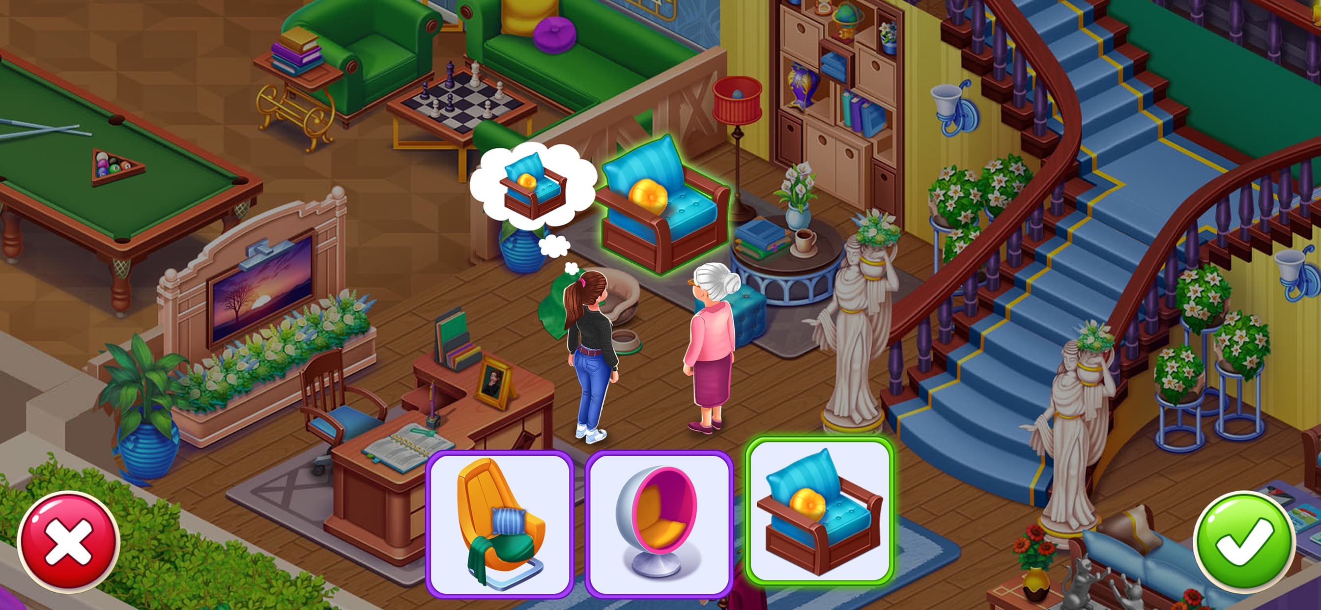 Mansion Mystery: Decor Dreams screenshot 3 - screenshot