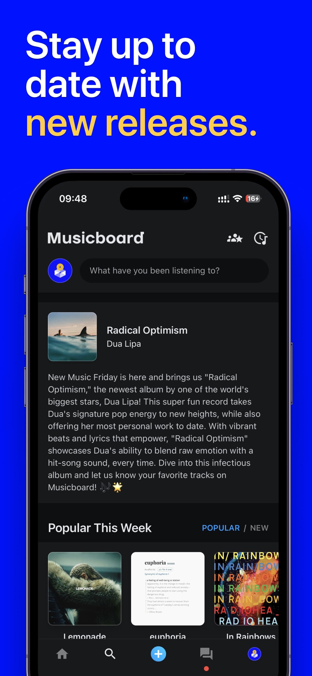 Musicboard: Albums & Songs screenshot 5 - screenshot