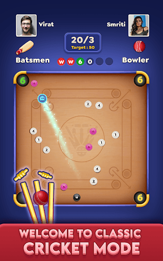Carrom Cricket: Disc Pool Game screenshot 6 - screenshot
