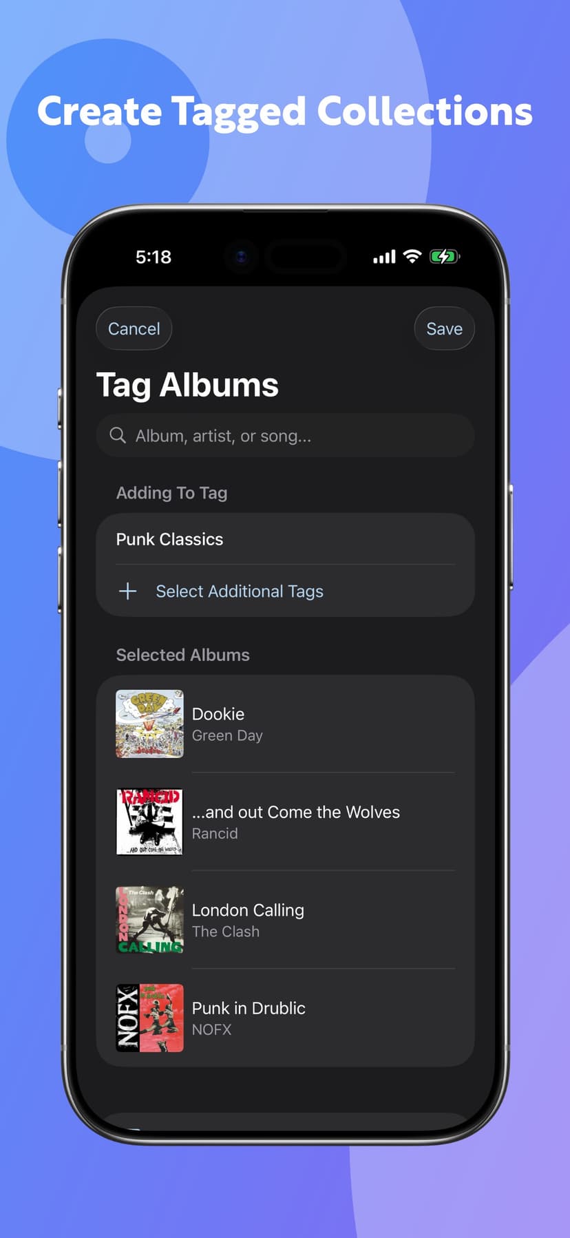 Albums: Music Library Player screenshot 2 - screenshot