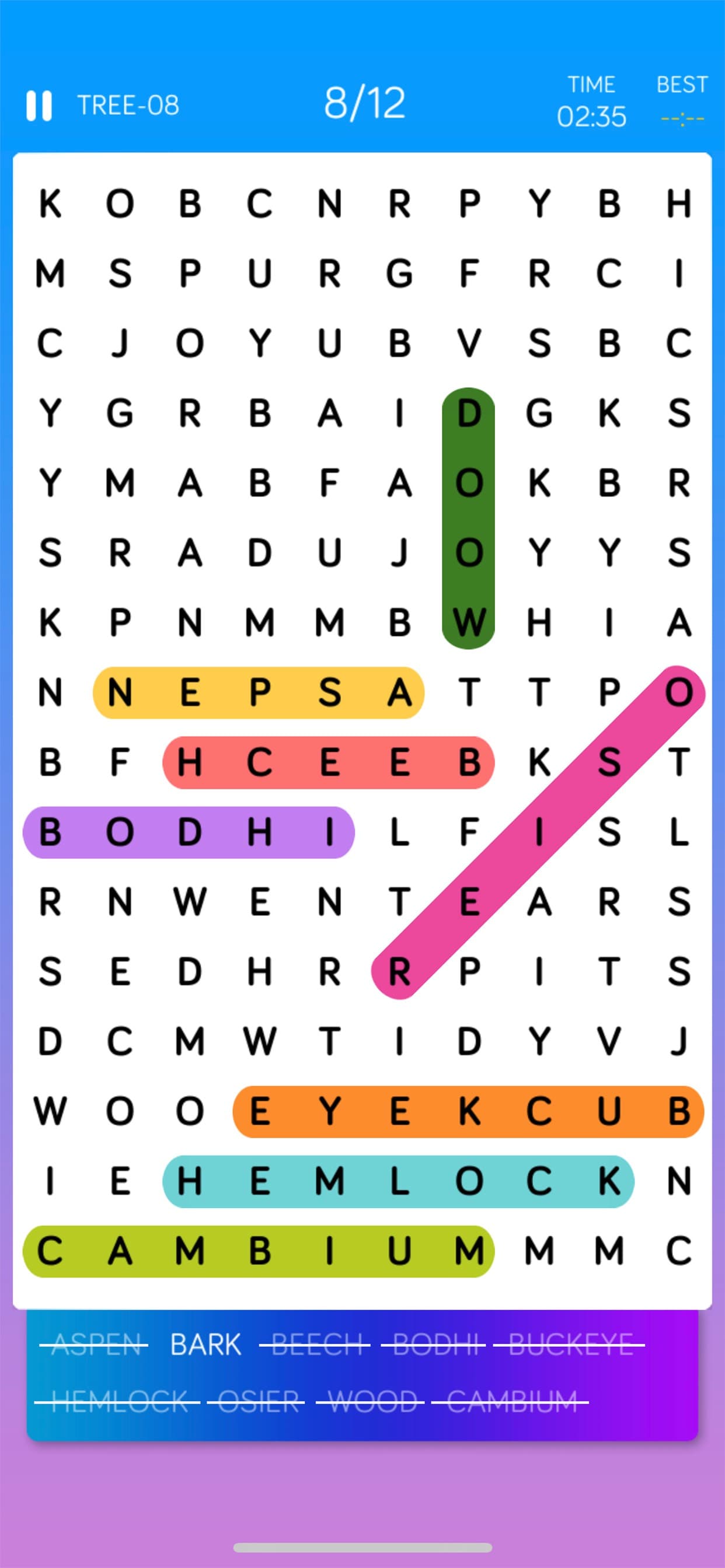 Word Search :Find Hidden Words screenshot 3 - screenshot