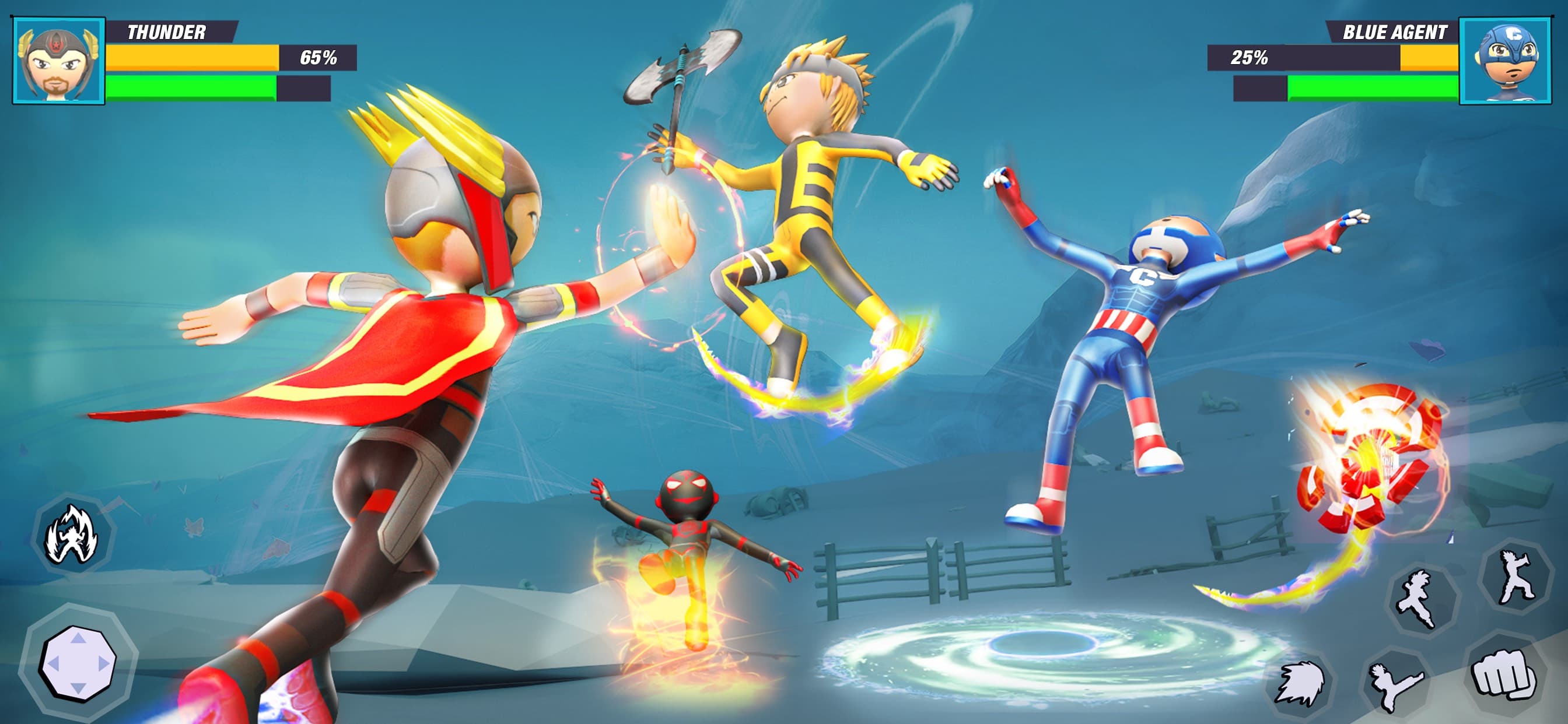 Stick Fight - Karate Warriors screenshot 2 - screenshot