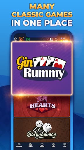VIP Games: Gin Rummy, Hearts screenshot 9 - screenshot