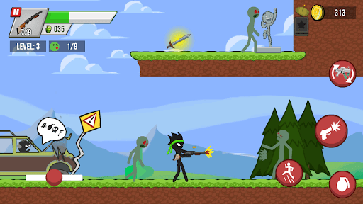 Stick vs Zombies screenshot 1 - screenshot