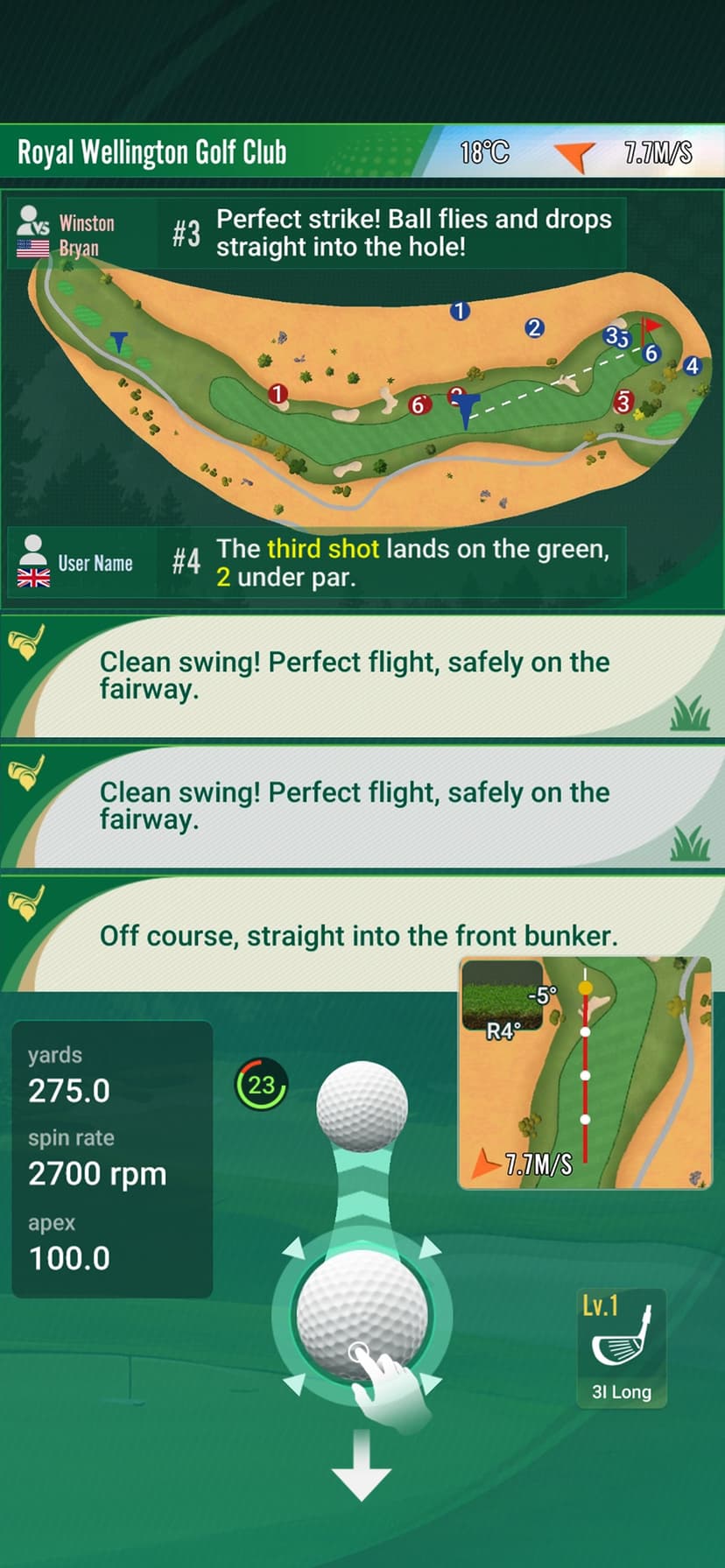 Golf Rising Star screenshot 4 - screenshot