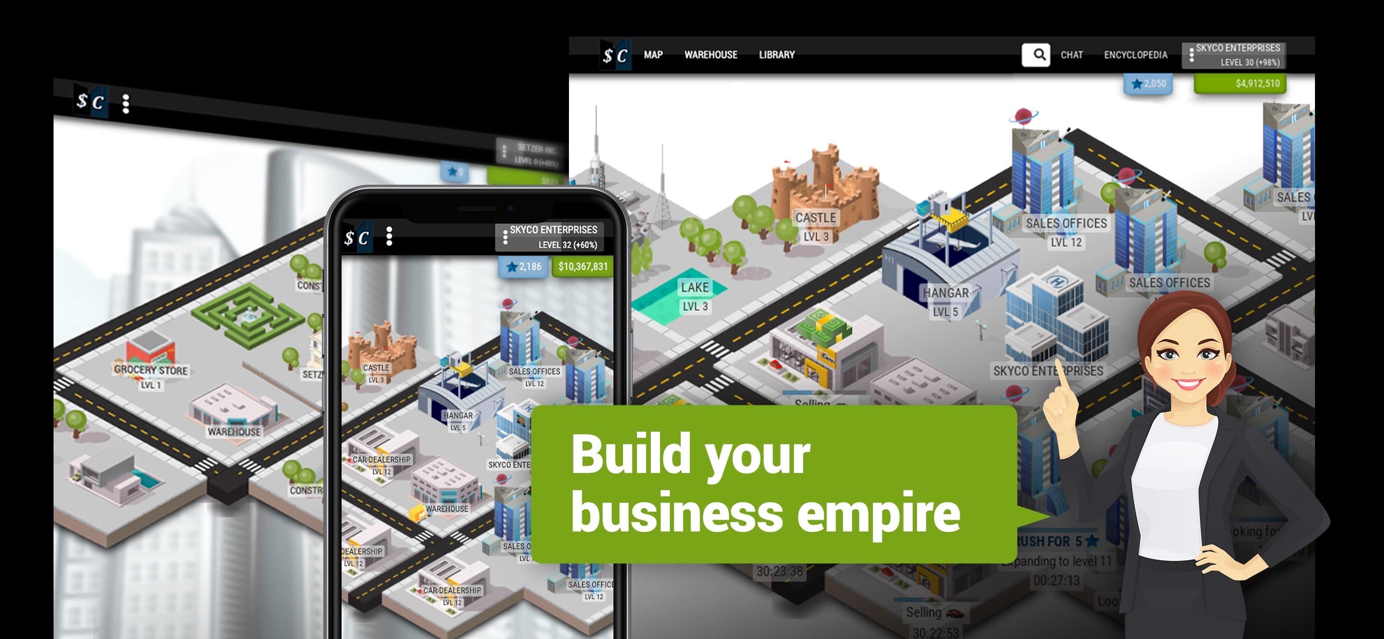 Sim Companies: MMO Tycoon screenshot 5 - screenshot