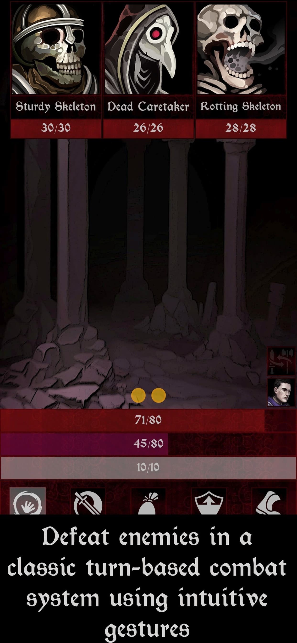 Grim Omens - Old School RPG screenshot 2 - screenshot