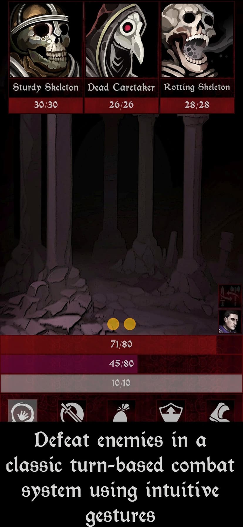 Grim Omens - Old School RPG screenshot 2 - screenshot