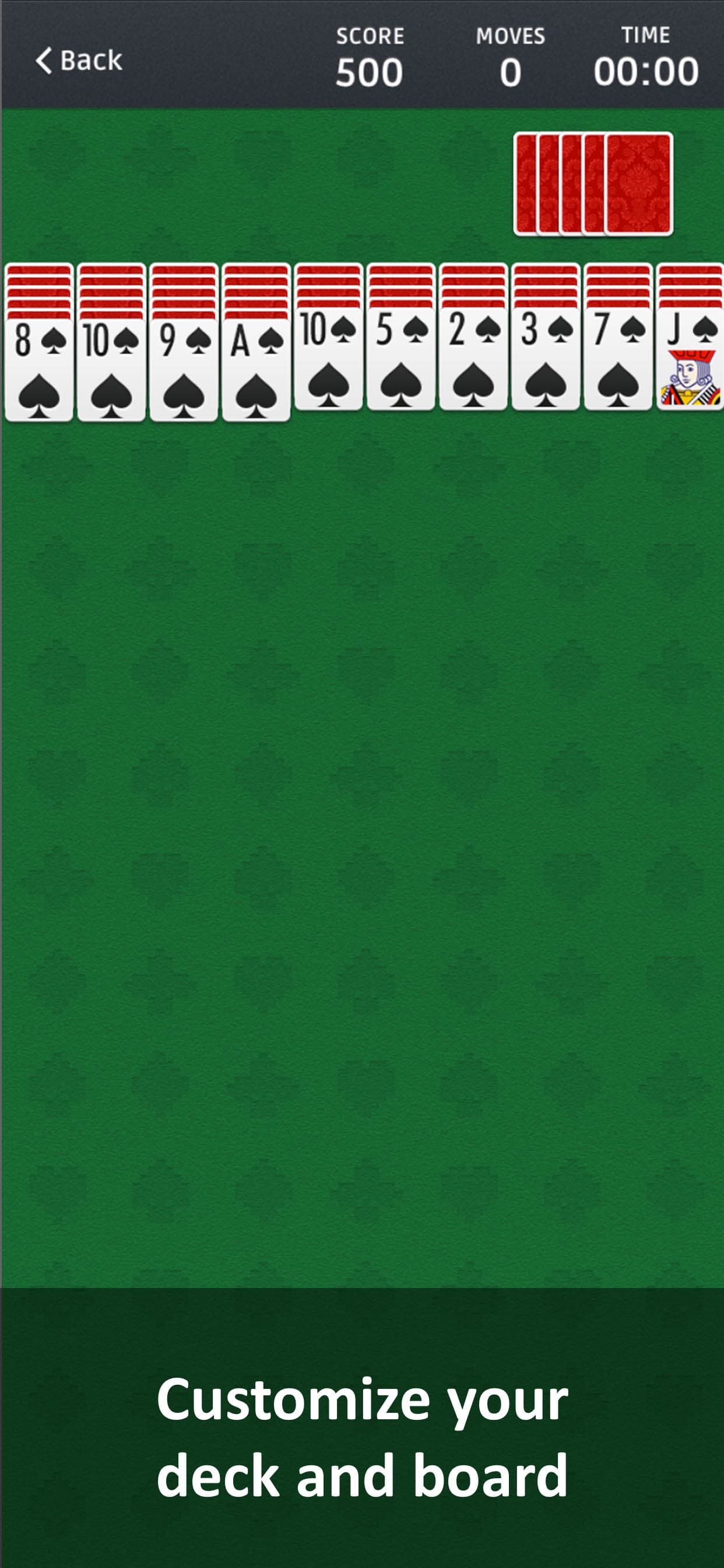 Spider Solitaire ⋄ screenshot 2 - screenshot