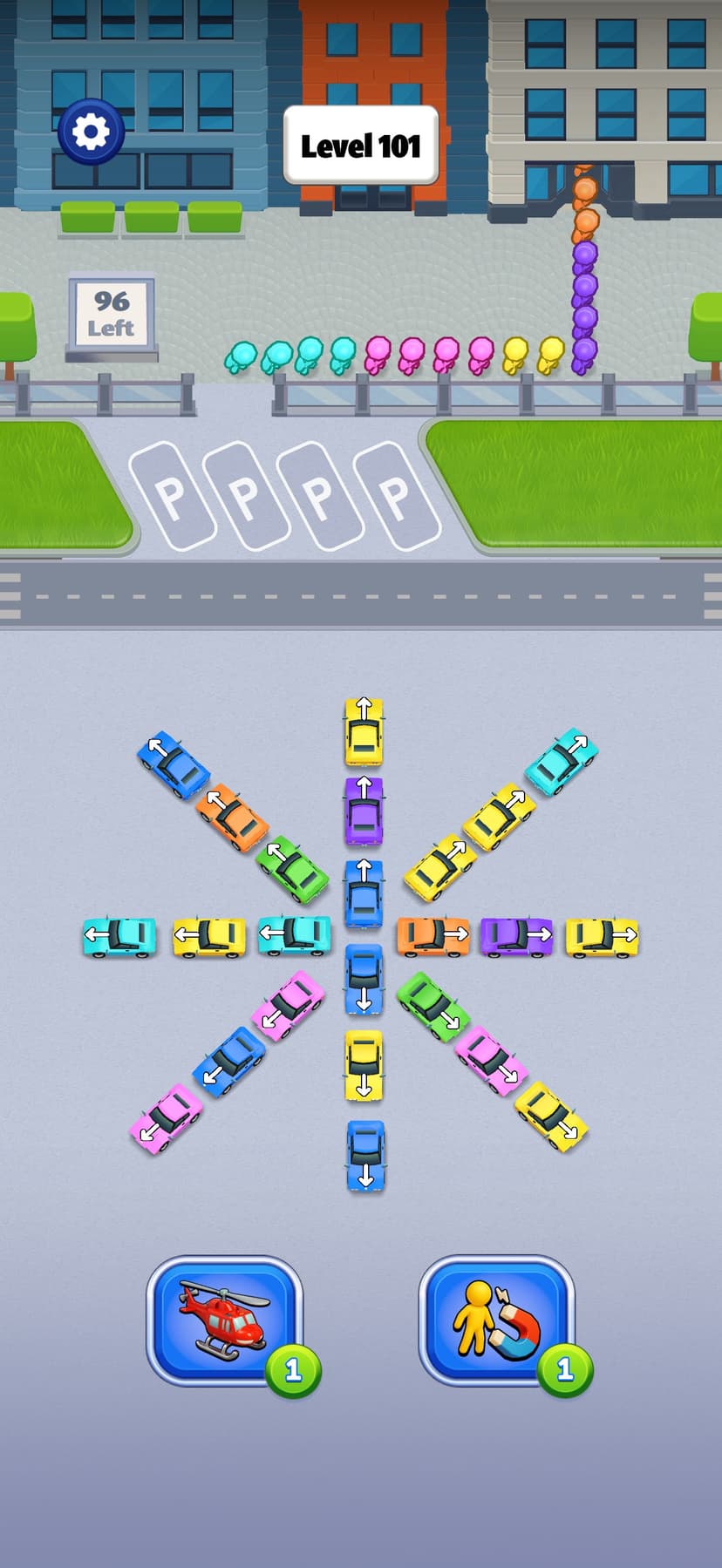 Bus Queue: Traffic Puzzle screenshot 3 - screenshot