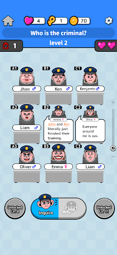 Ear Cop Hotline - logic puzzle screenshot 2 - screenshot