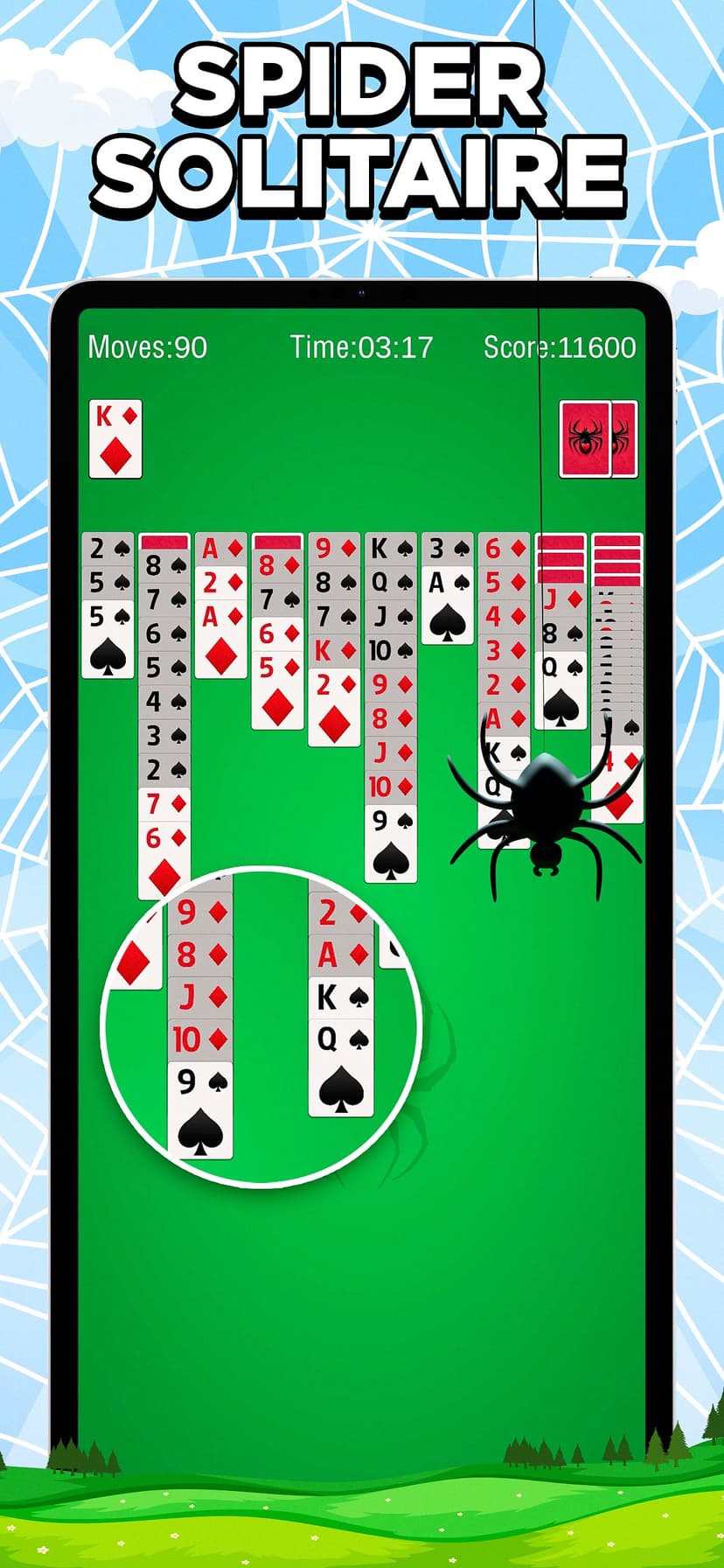 Solitaire Spider Classic Game screenshot 2 - screenshot