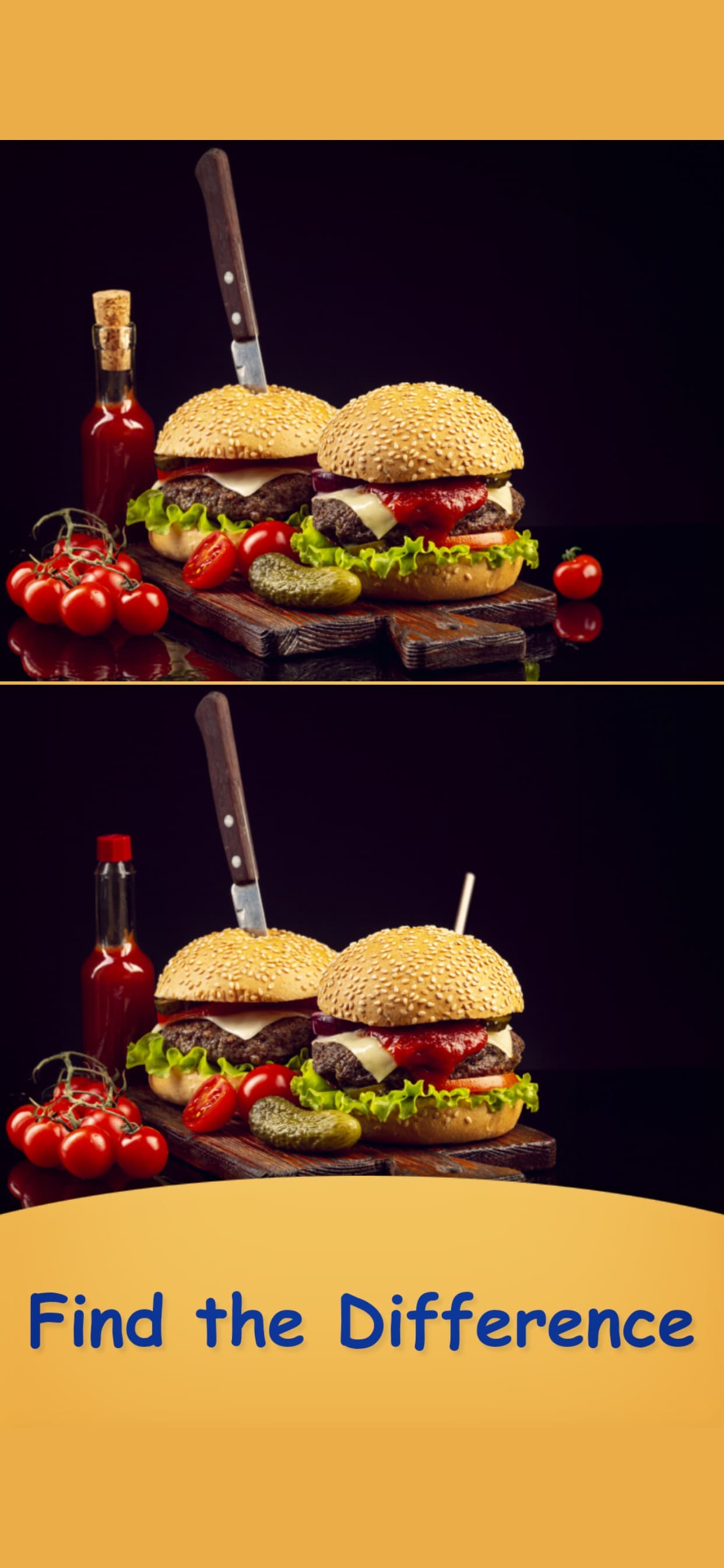 Food & Drinks Find Differences screenshot 1 - screenshot