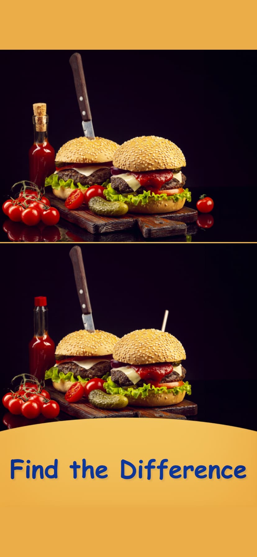Food & Drinks Find Differences screenshot 1 - screenshot