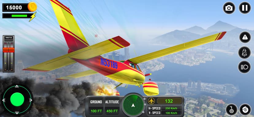Plane Simulator Airplane Games screenshot 6 - screenshot
