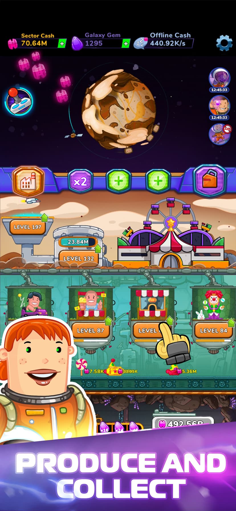 Endless Colonies: Idle Tycoon screenshot 1 - screenshot