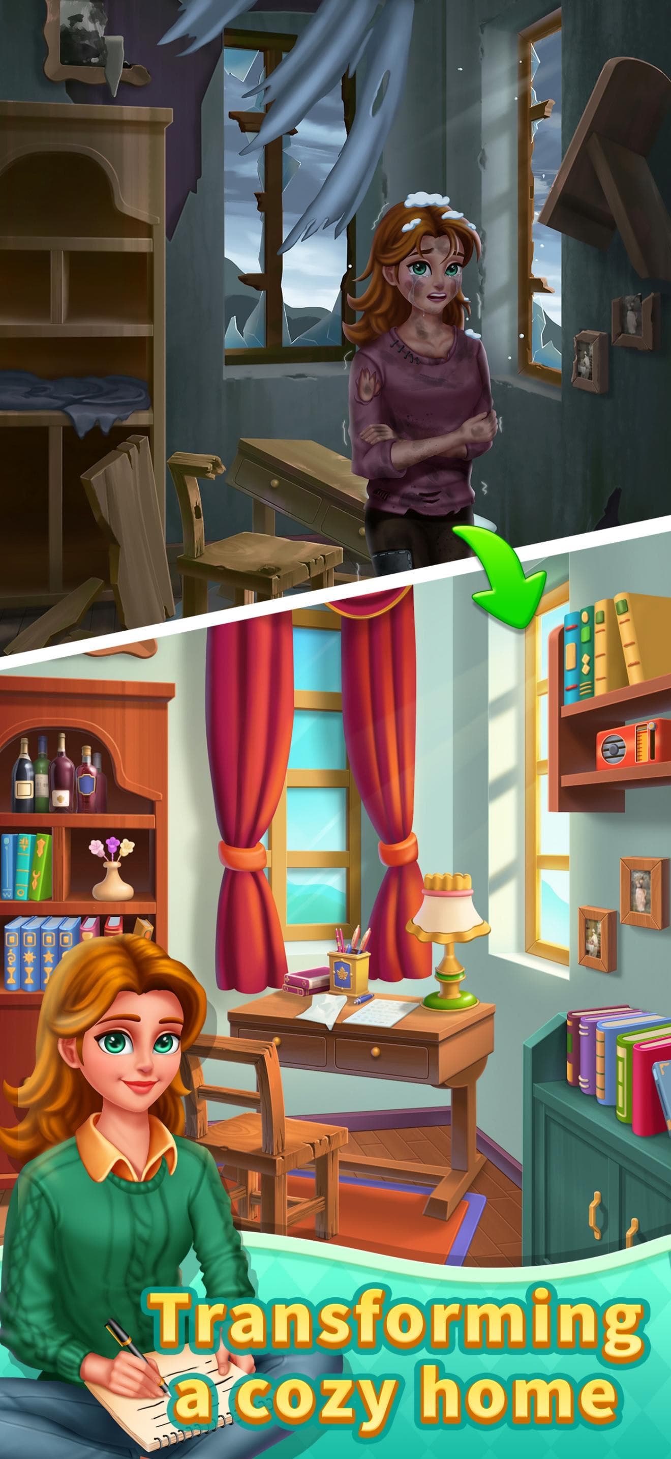 Merge Help - Warm Family screenshot 2 - screenshot