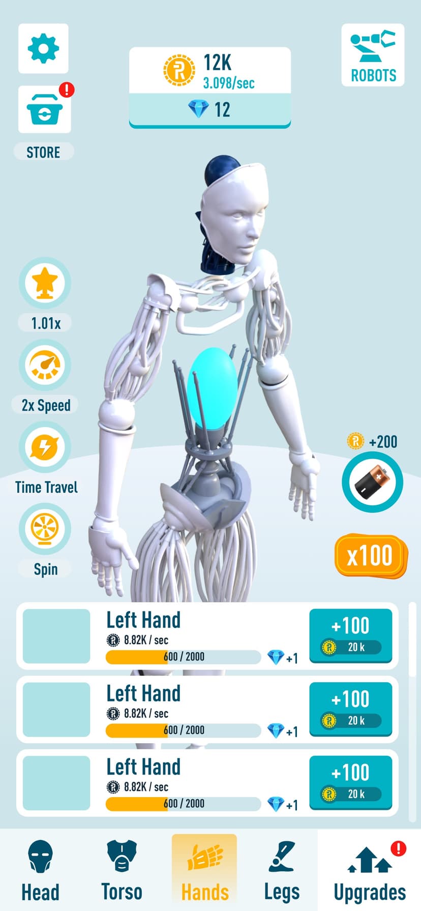 Idle Robots - Robo Clicker screenshot 5 - screenshot
