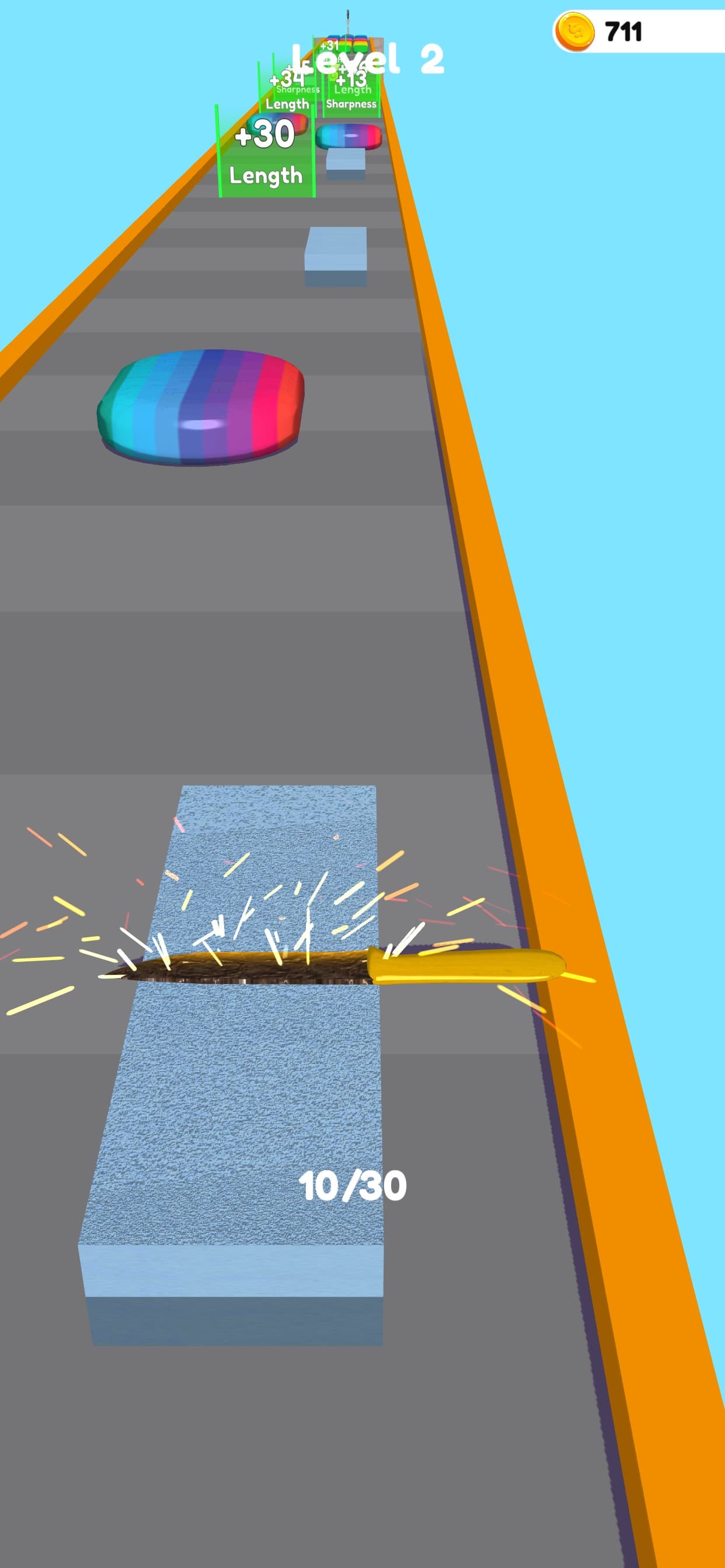 Sharpen Knife Run screenshot 1 - screenshot