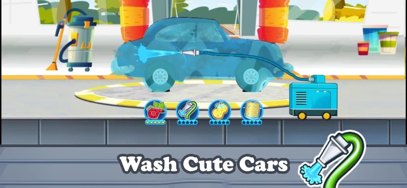 Car Wash Games: Little Carwash screenshot 1 - screenshot