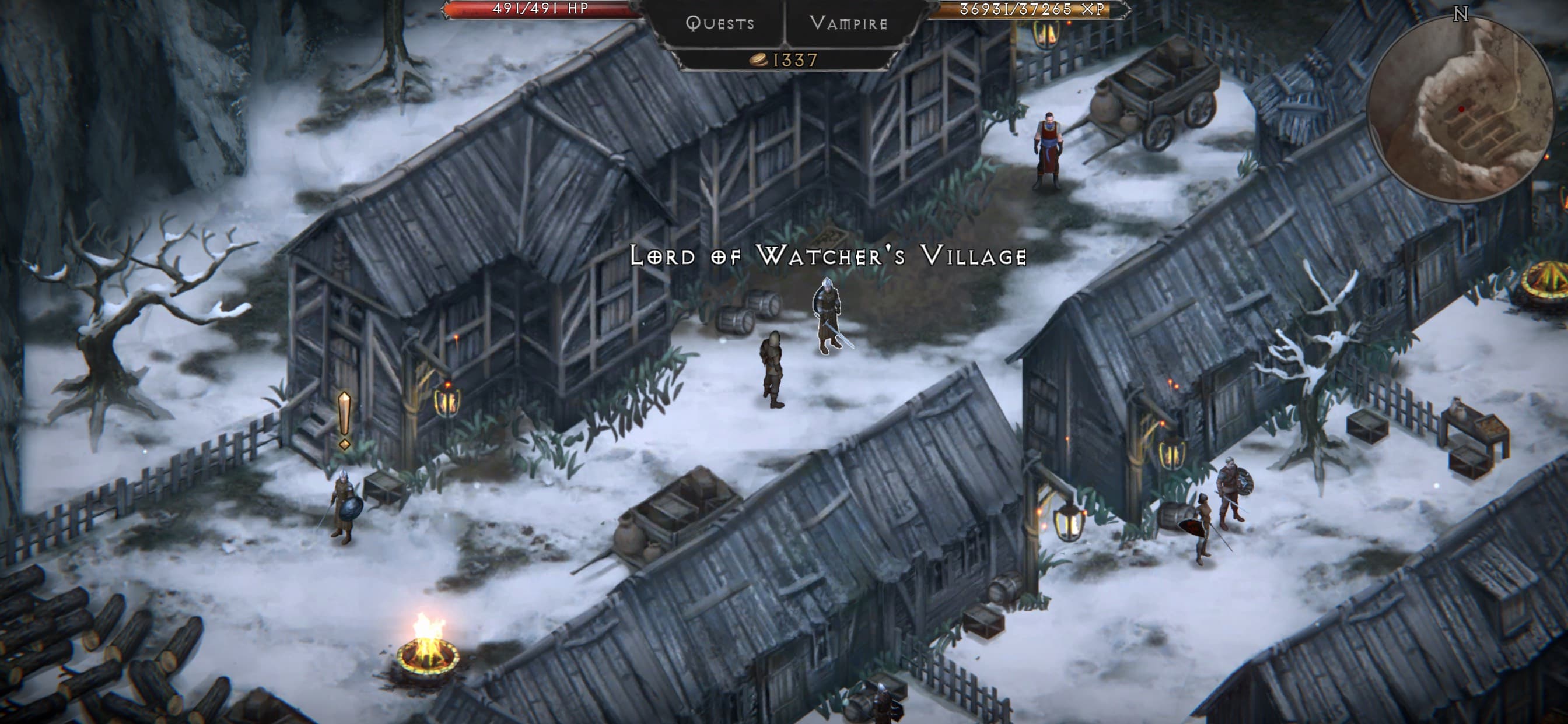 Vampire's Fall: Origins RPG screenshot 4 - screenshot