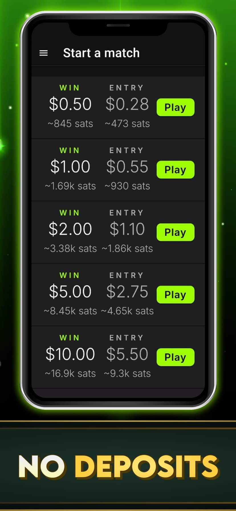 Clinch PvP Bitcoin Games screenshot 6 - screenshot