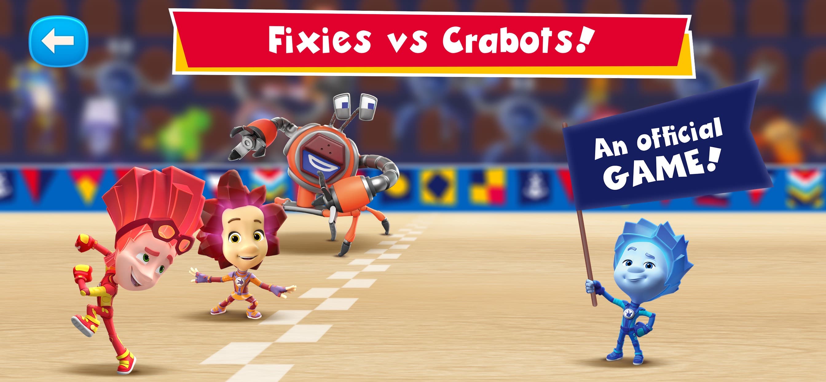 Fixies vs Crabots: 6 Fun Games screenshot 1 - screenshot
