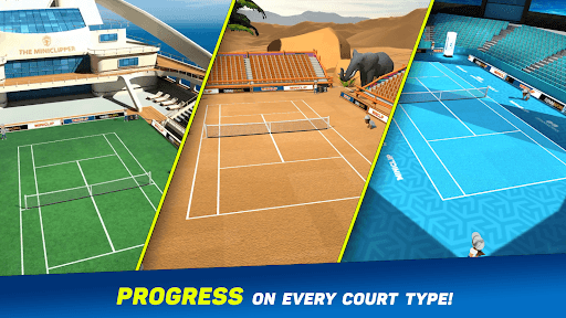 Mini Tennis: Perfect Smash screenshot 6 - screenshot