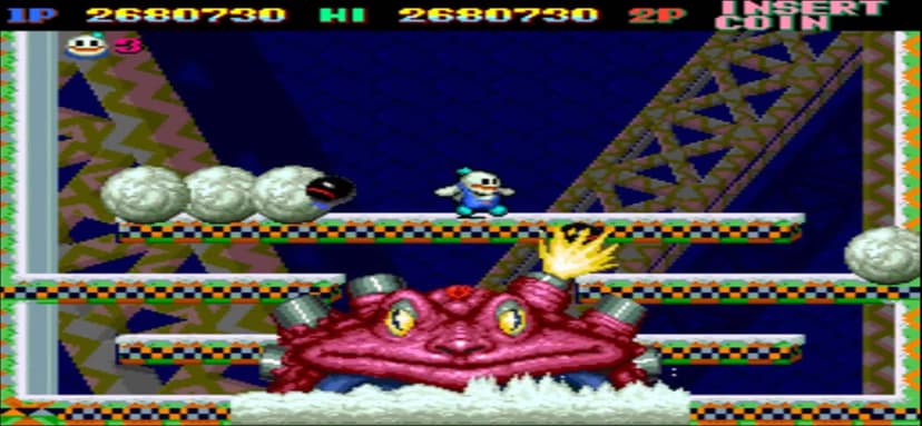 SNOW BROS. classic screenshot 2 - screenshot