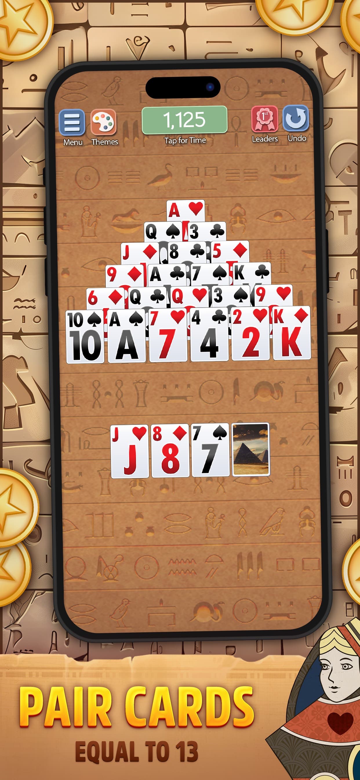 Pyramid Deluxe® Social screenshot 2 - screenshot
