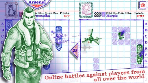 Sea battle 2: Warship Online screenshot 1 - screenshot
