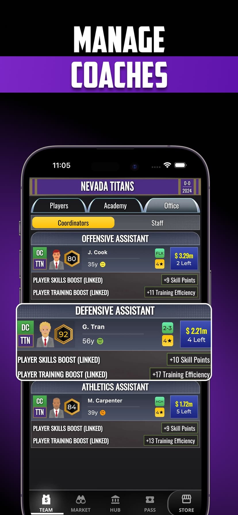 ULT College Basketball Coach screenshot 4 - screenshot