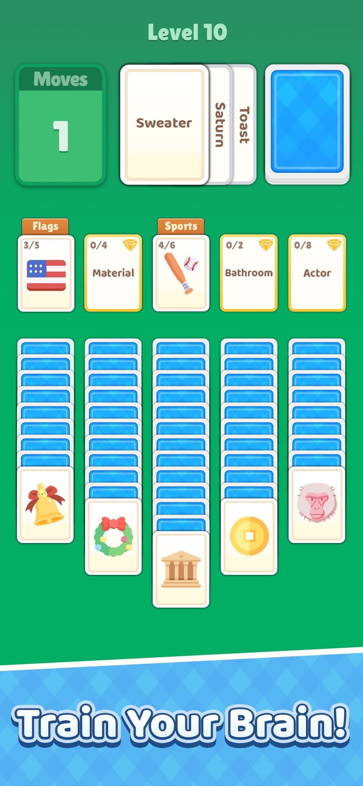 Card Solitaire: Word Game screenshot 2 - screenshot