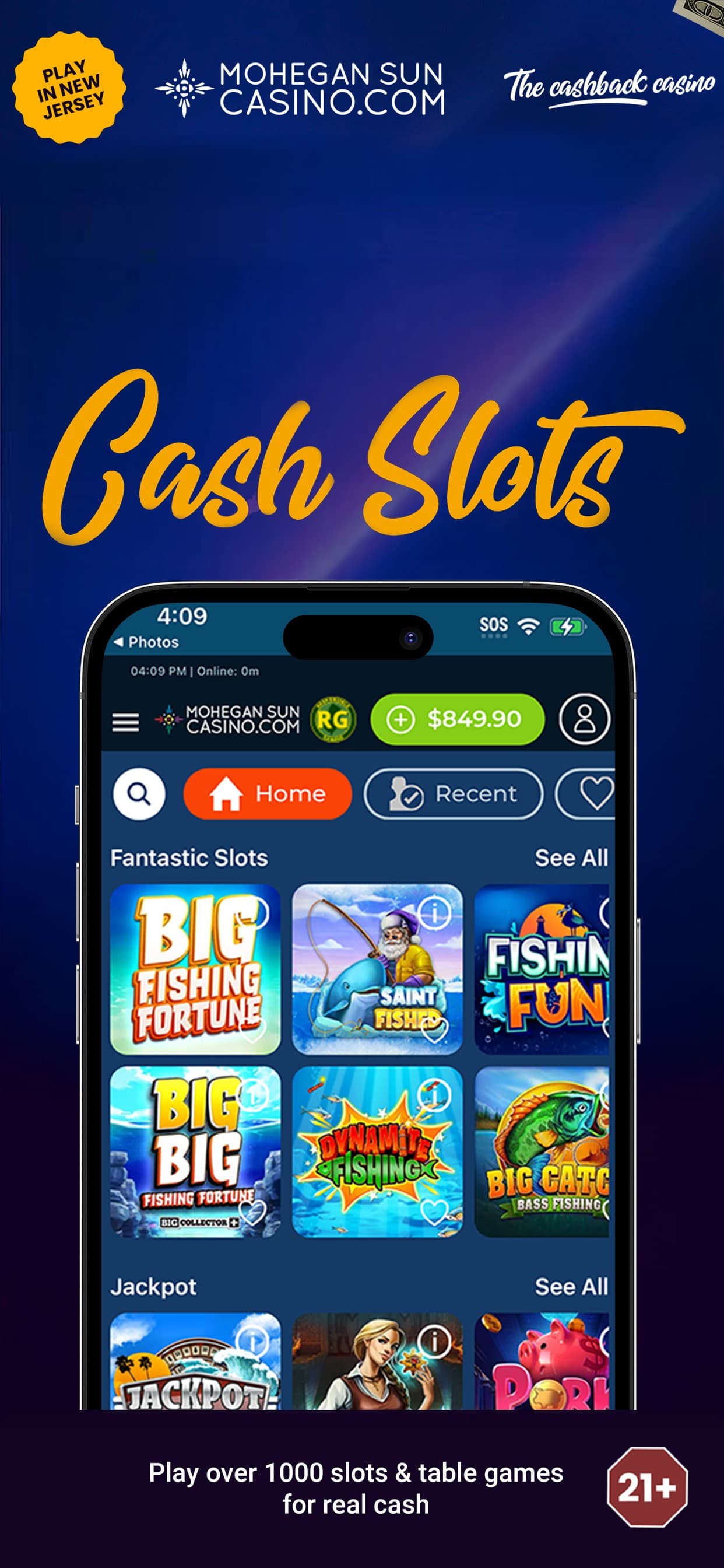 Mohegan Sun NJ Online Casino screenshot 3 - screenshot