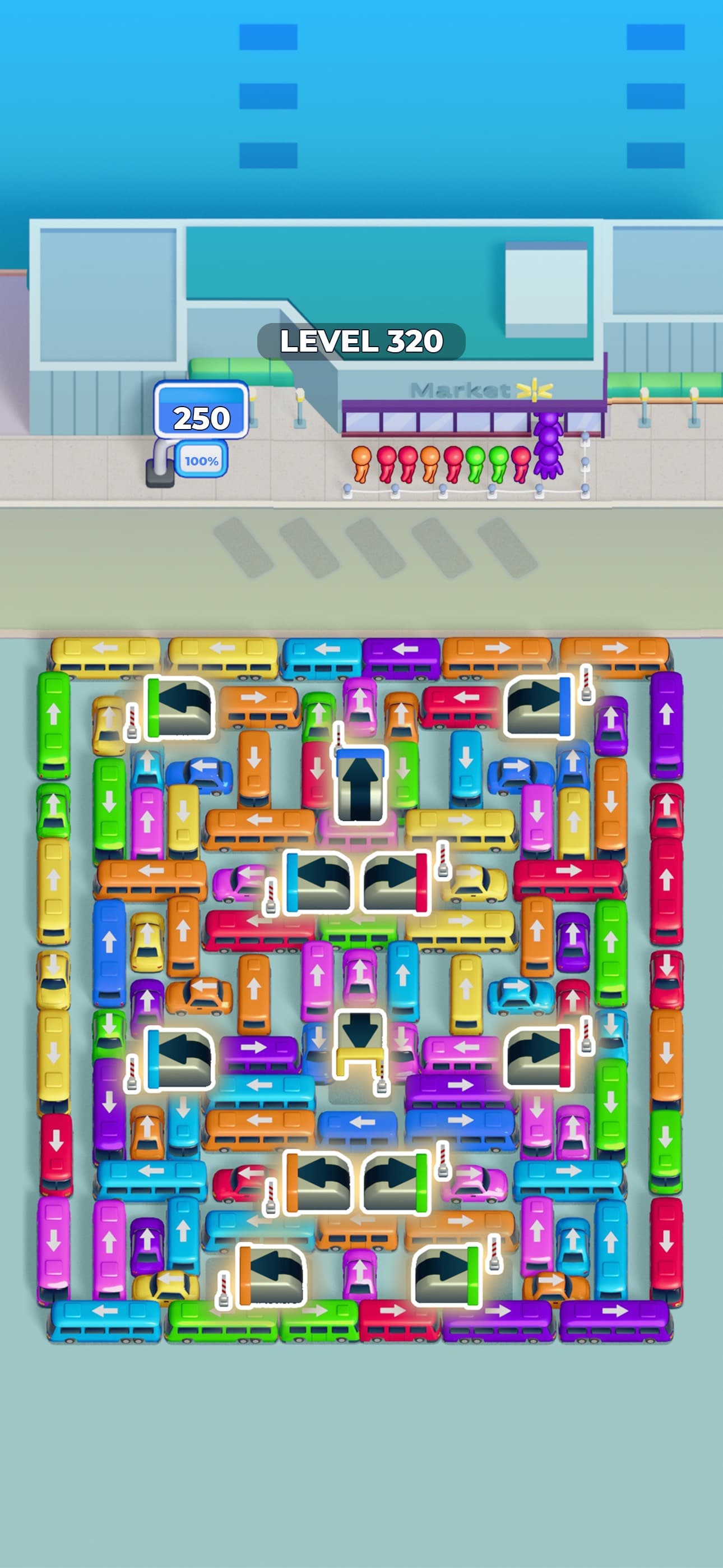 Bus Sort: Color Parking Jam screenshot 3 - screenshot
