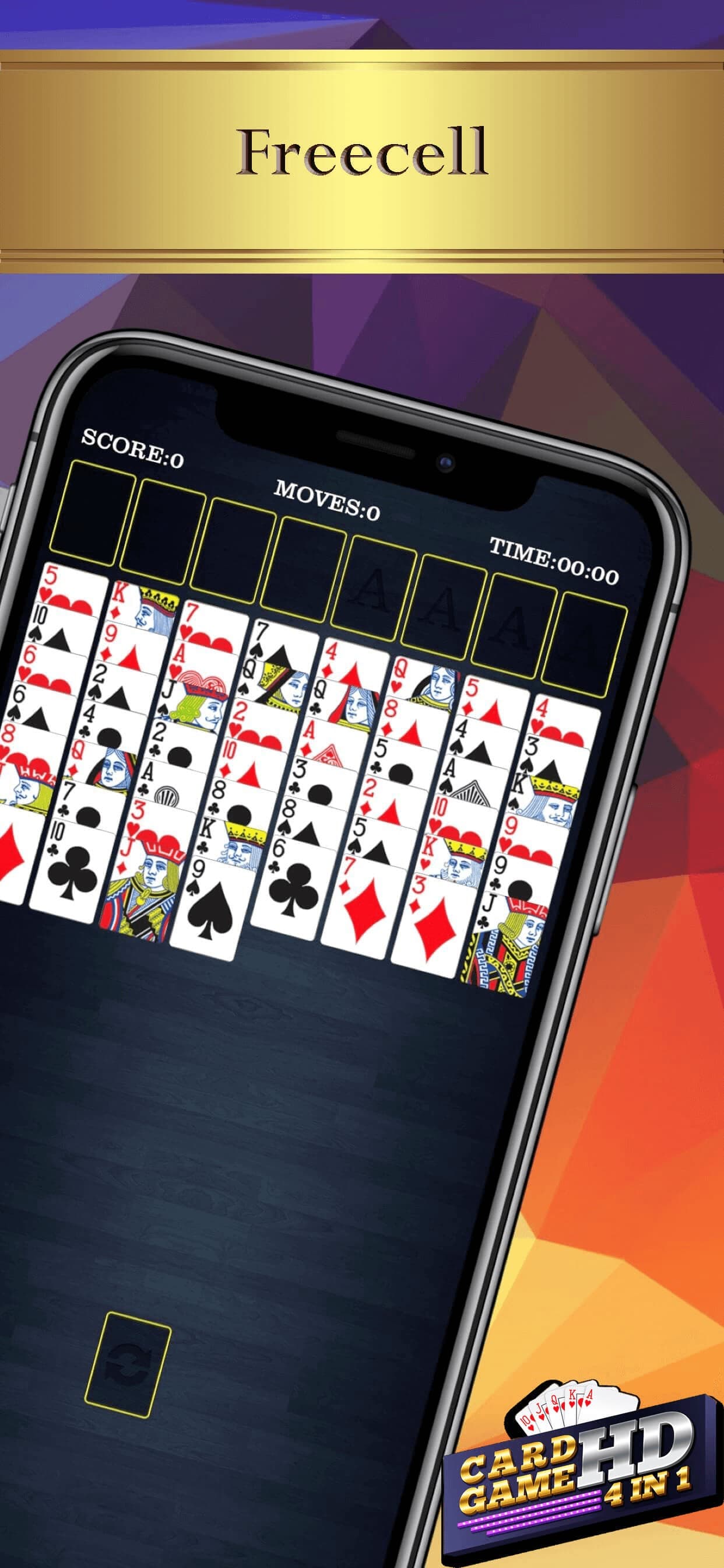 Solitaire Card Games 4 in 1 HD screenshot 3 - screenshot