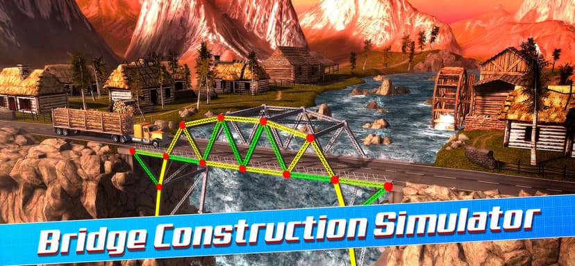 Bridge Construction Sim screenshot 1 - screenshot