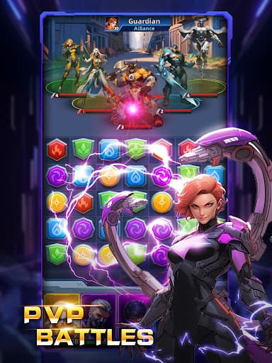 Superhero & Puzzles Match3 RPG screenshot 16 - screenshot