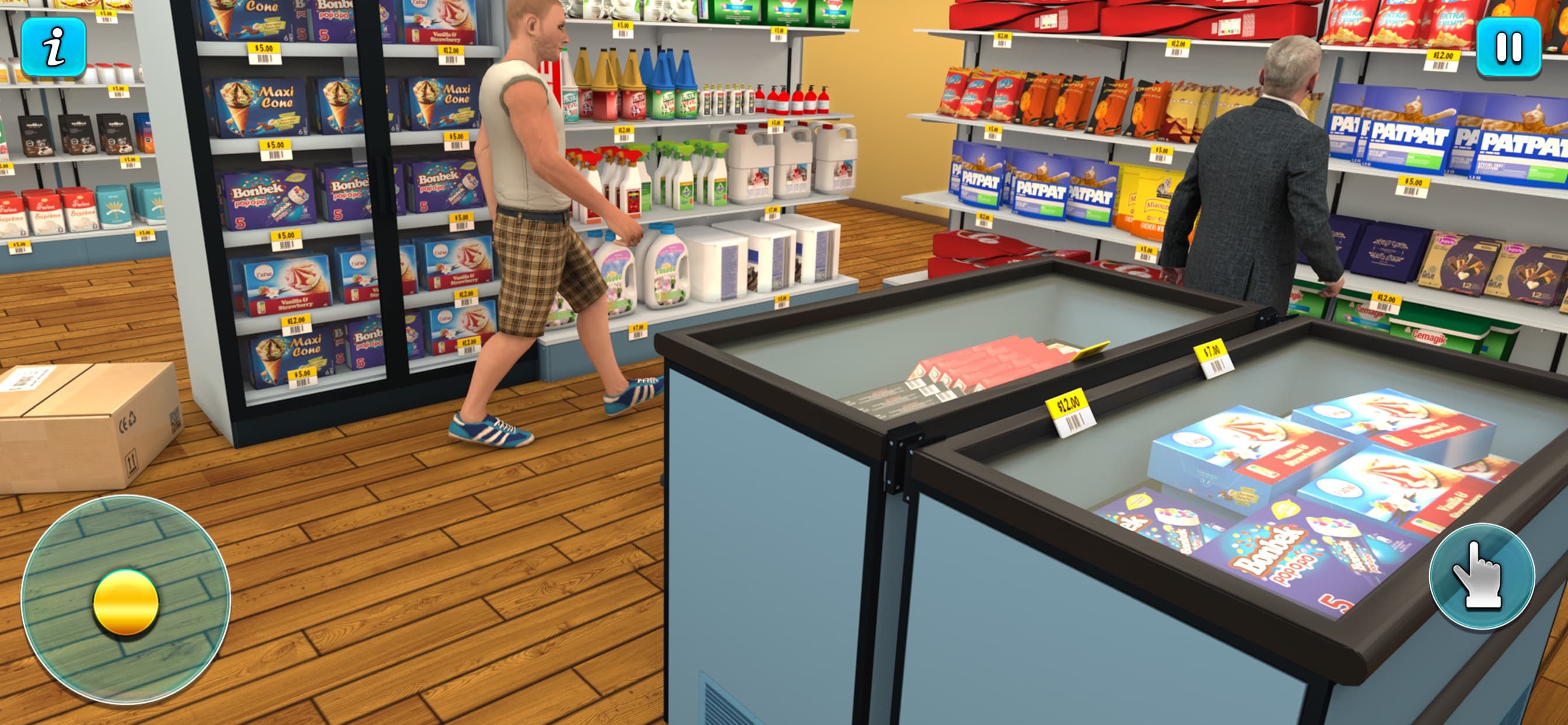 Supermarket Cashier Girl Games screenshot 1 - screenshot