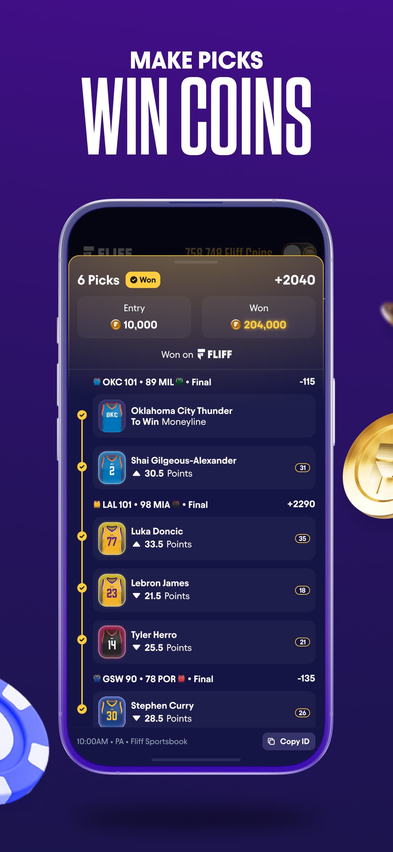 Fliff - Social Sportsbook screenshot 4 - screenshot