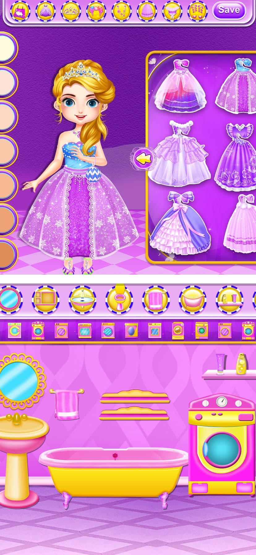 Baby Girls - Doll House Games screenshot 3 - screenshot
