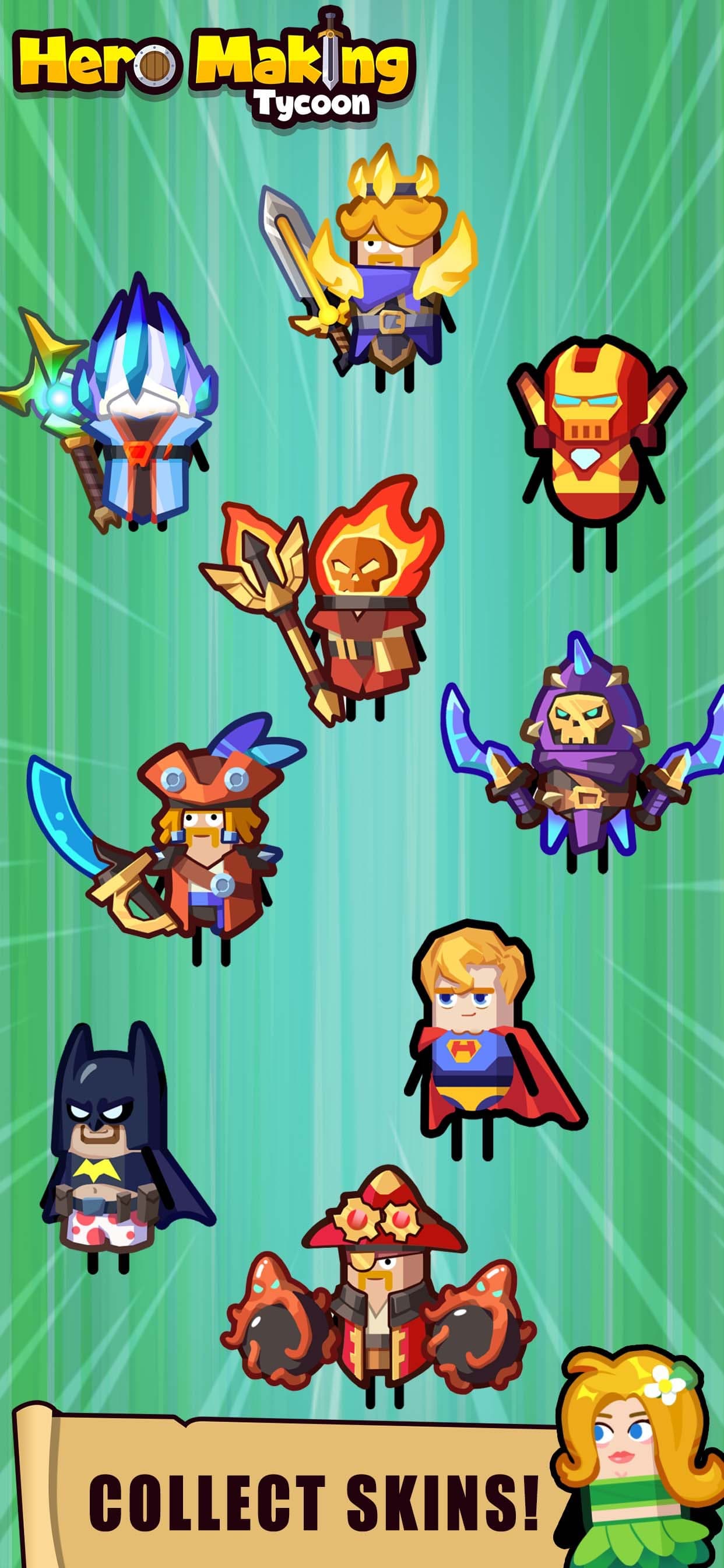 Hero Making Tycoon Idle Games screenshot 7 - screenshot