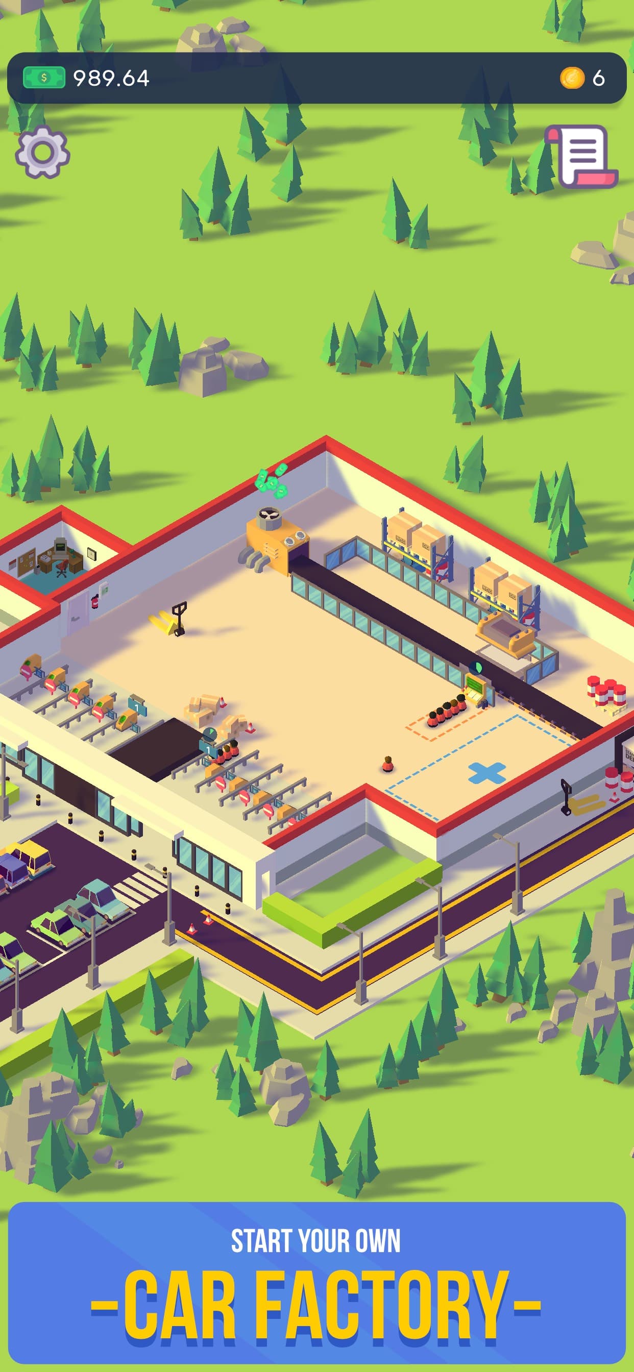 Car Industry Tycoon screenshot 1 - screenshot