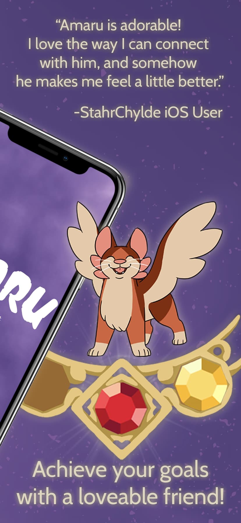 Amaru: Self-care Virtual Pet screenshot 2 - screenshot