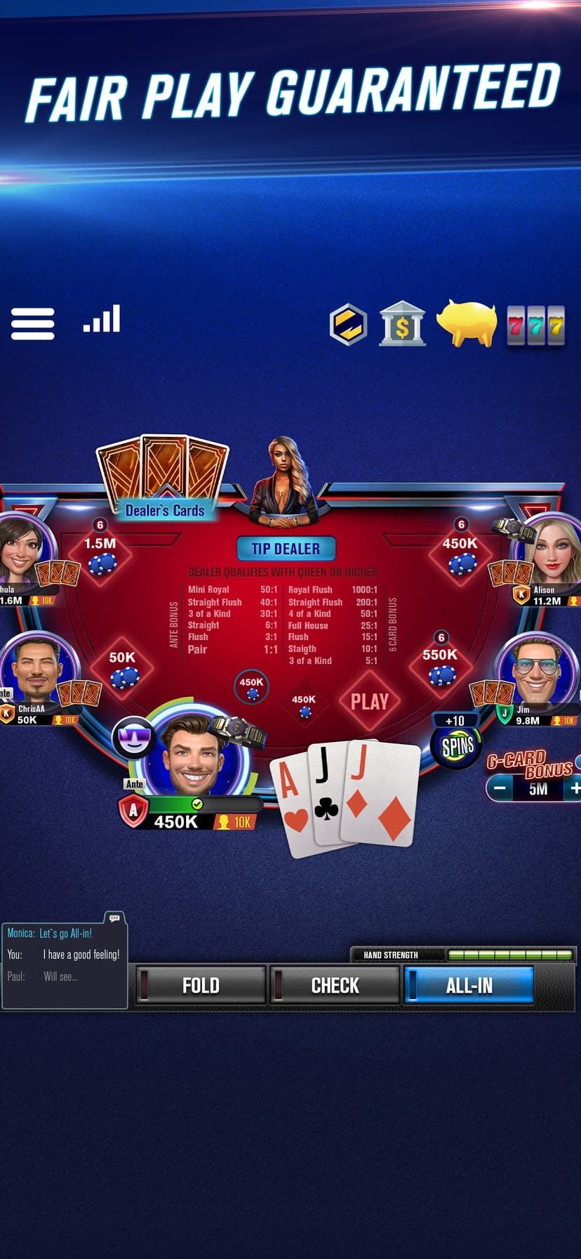 WSOP Poker: Texas Holdem Game screenshot 2 - screenshot