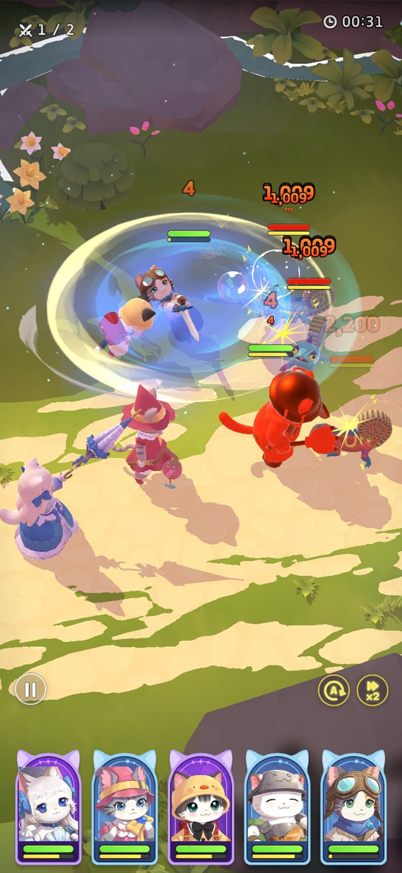 Meow kingdom:cute cat idle rpg screenshot 8 - screenshot