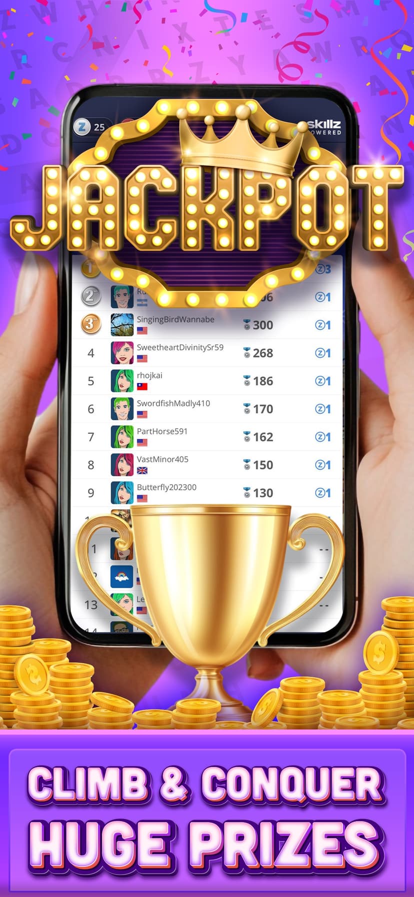 Real Money Word Search Skillz screenshot 5 - screenshot