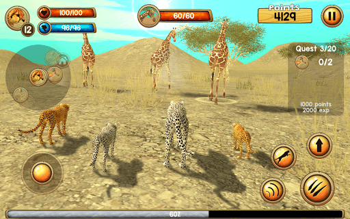 Wild Cheetah Sim 3D screenshot 16 - screenshot