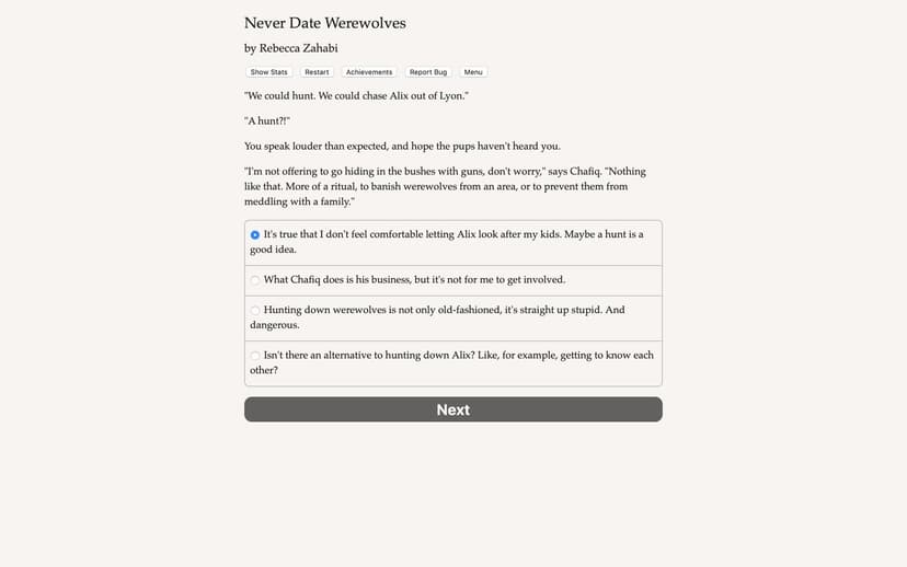 Null - screenshot