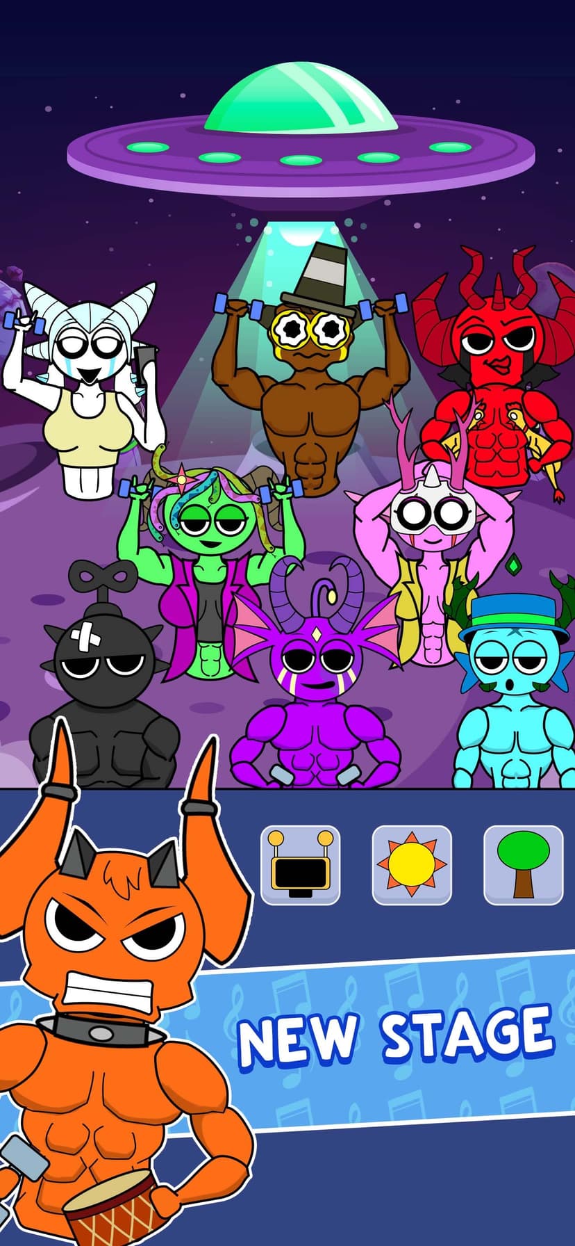 Cute Monster Band screenshot 2 - screenshot